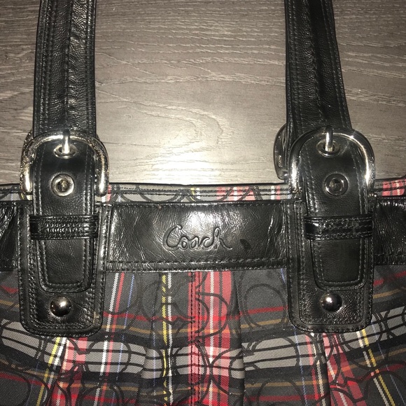 Coach Soho Signature Plaid Shoulder Bag - Picture 2 of 6